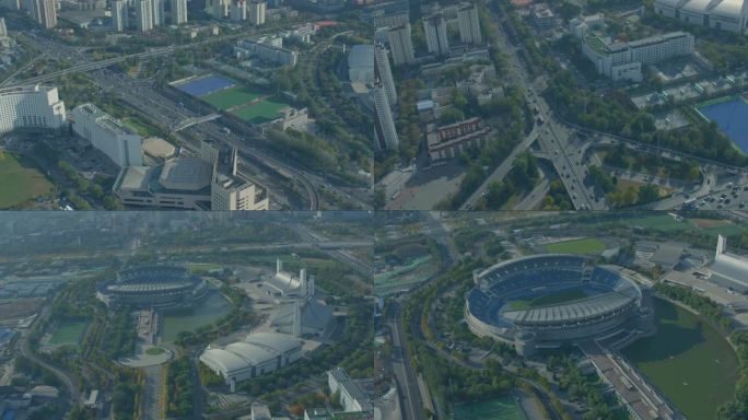 国家奥林匹克体育中心航飞