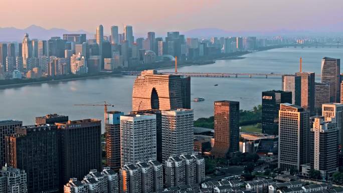 杭州滨江城市天际线