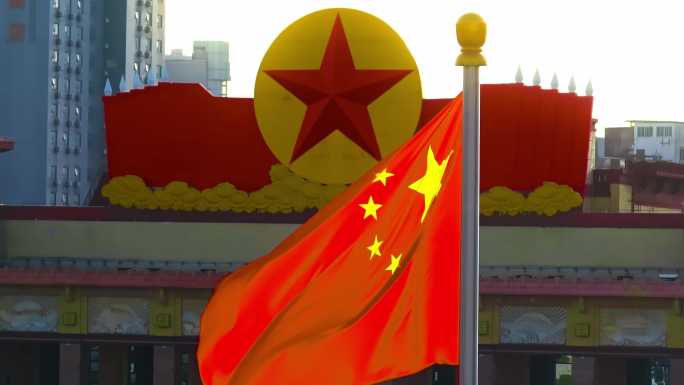 南昌八一广场航拍