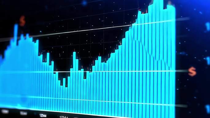 财经数字科技增长与商务金融货币