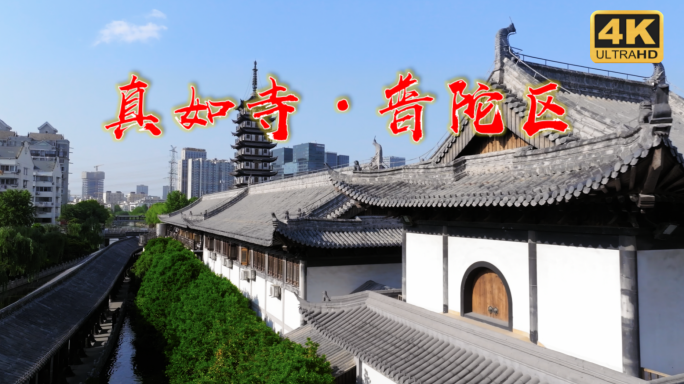 真如寺 普陀 上海真如寺 普陀航拍
