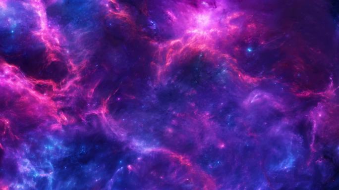 浩瀚绚丽宇宙星云