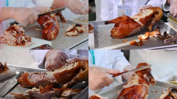 合集-片鸭 北京烤鸭制作