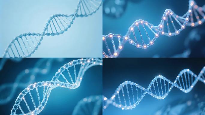 DNA链 生命科学 双螺旋结构