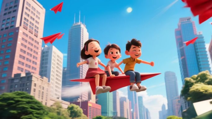 儿童节快乐城市之旅