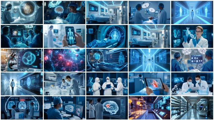 医疗科技医疗医学未来健康AI医疗智慧医院
