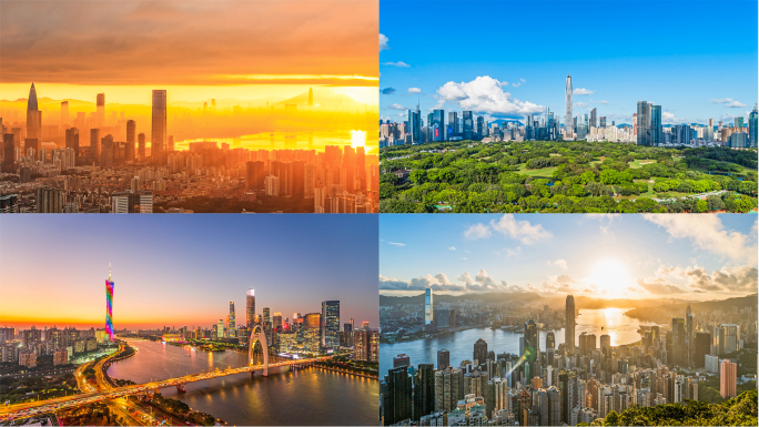城市延时 一线城市 城市建筑 城市地标