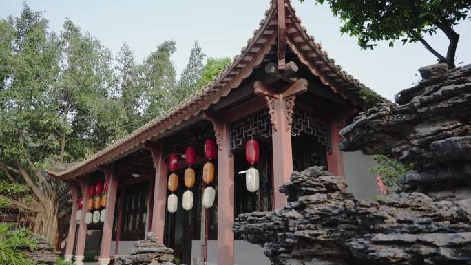 中国古建筑飞檐斗拱榫卯结构抬梁式穿斗式
