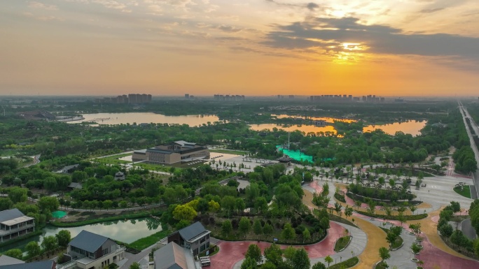 邢台城市地标大范围延时航拍合集