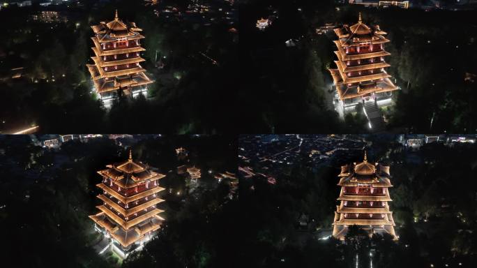 4K云南丽江古城-万古楼