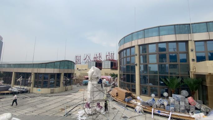商业装饰施工延时摄影