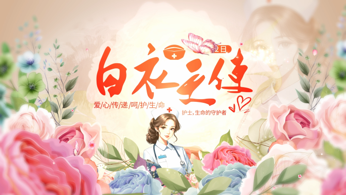 512护士节片头标题