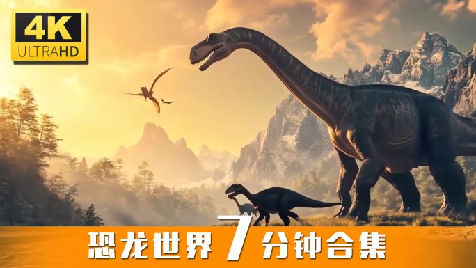 恐龙 侏罗纪公园4K