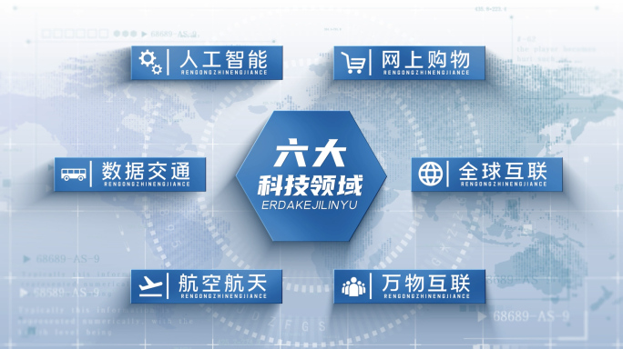 六大简洁企业组织架构文字分类【无插件】