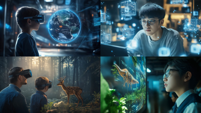 智慧教育VR教学智慧课堂合集