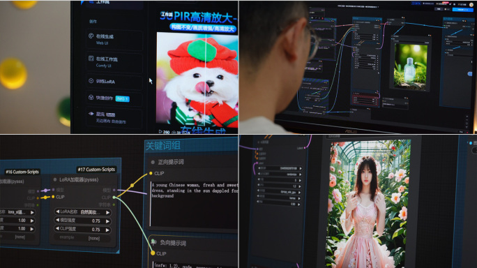 ComfyUI工作流AI生图