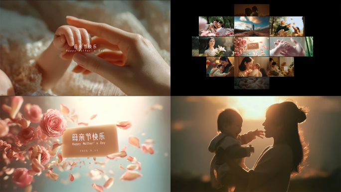 （无插件）快闪开场 图片汇聚 照片墙