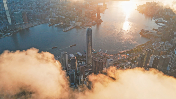 香港航拍延时宣传片