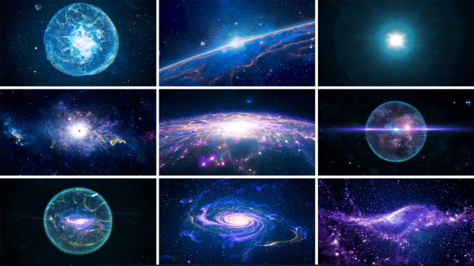 细胞转星空 细胞宇宙 细胞穿梭 星空转场