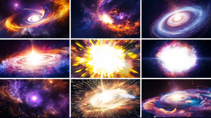 宇宙大爆炸 宇宙起源 宇宙诞生 宇宙星空