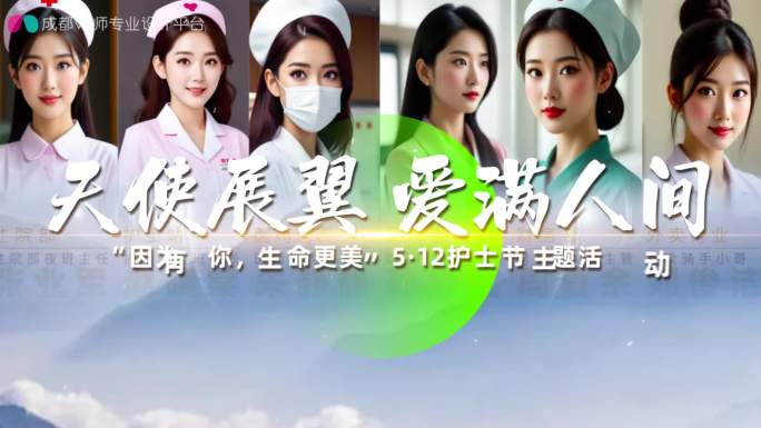 512护士节创意片头