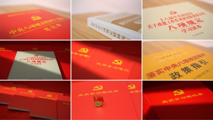 中央八项规定书籍笔记八项规定学习读本笔记