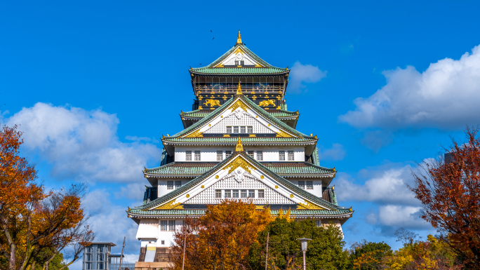 4K60P·日本大阪地标延时和街景合集