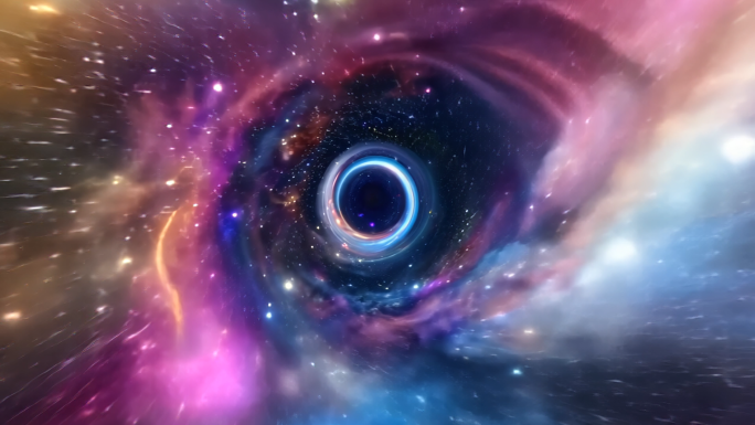 宇宙穿梭 虫洞穿梭 星空隧道穿梭星际穿越