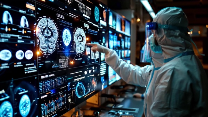 智慧科技医疗科研生物基因细胞医美科技ai