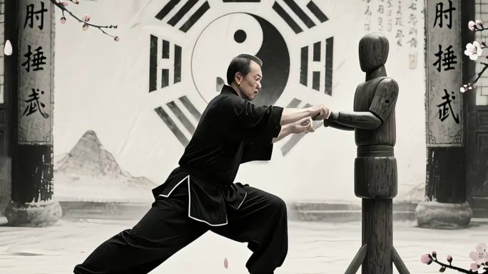 传统武术训练 肘捶