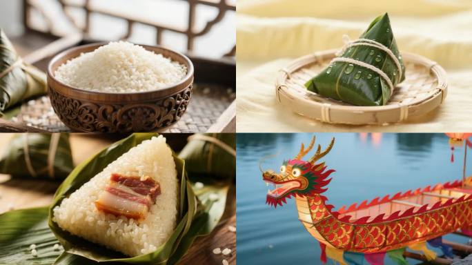 端午节美食与龙舟竞渡 节日习俗 中国文化