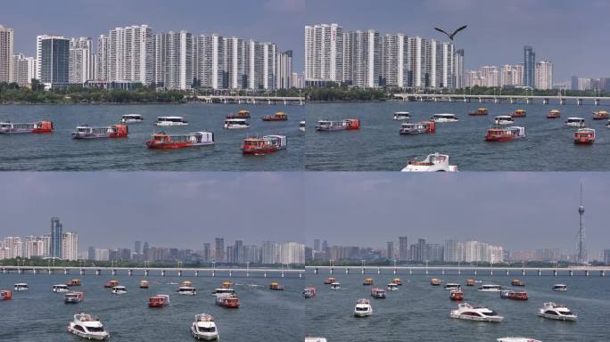 临沂沂河游船风光