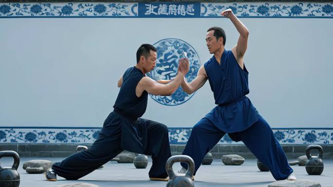 武术训练与对战