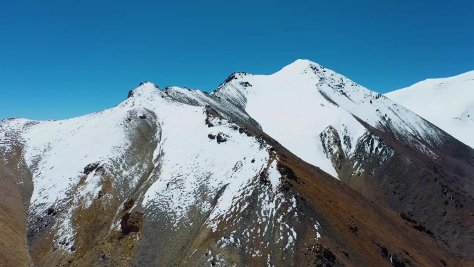 七一冰川 祁连冰川 冰舌 雪山