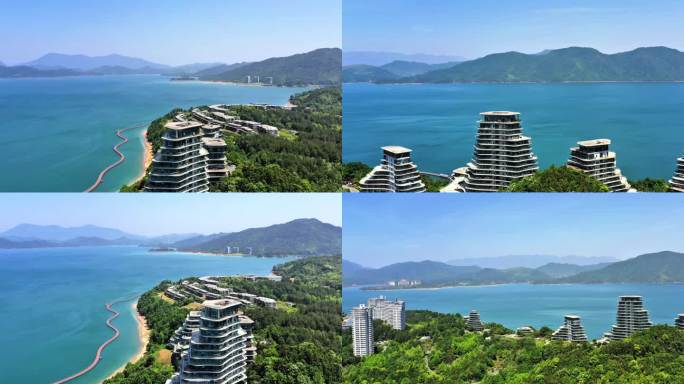 海岛度假酒店风光太平湖