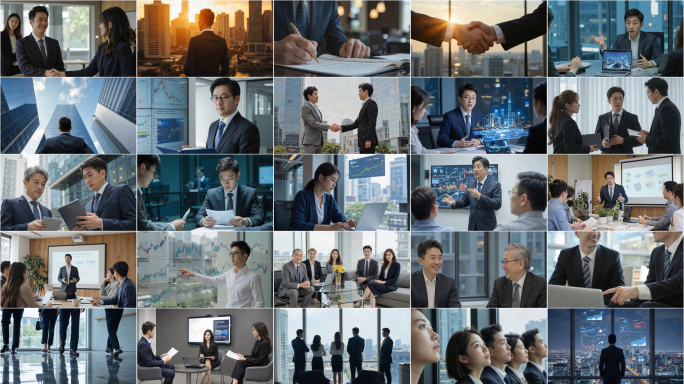 商务商业合作企业发展洽谈签约共创共赢未来