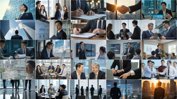 商务商业合作企业发展洽谈签约共创共赢未来