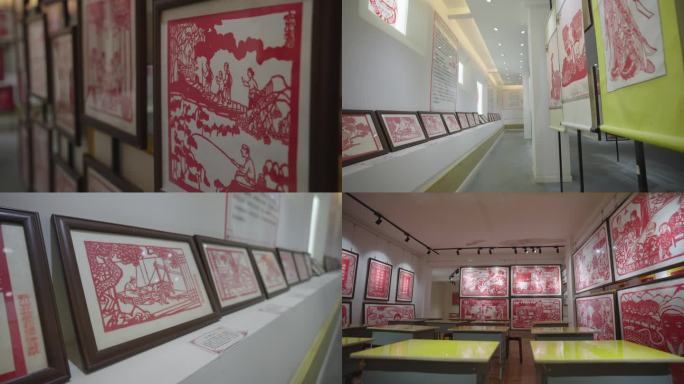 传统文化剪纸艺术展示
