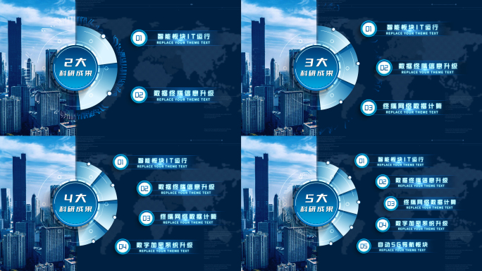 板块科技图文信息分类展示