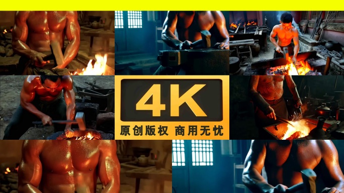 铁匠锻造工艺打铁记录