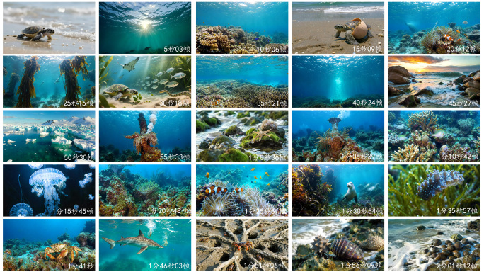 海洋生态系统场景