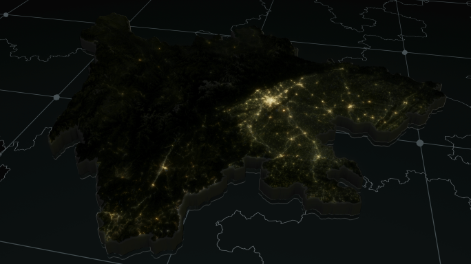 中国24K超清地图连线  四川