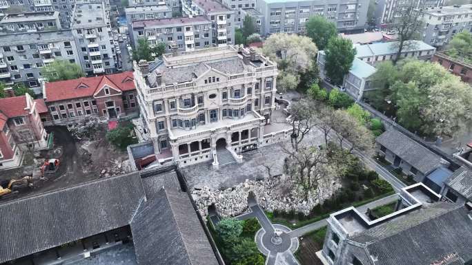 沈阳大帅府航拍