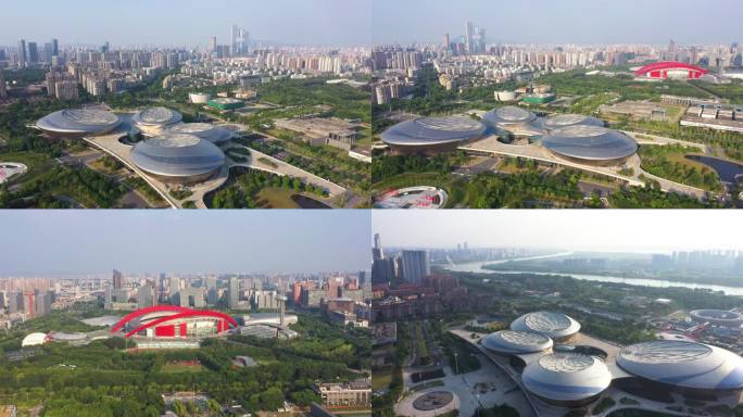 江苏大剧院 南京奥体中心 南京地标 城市