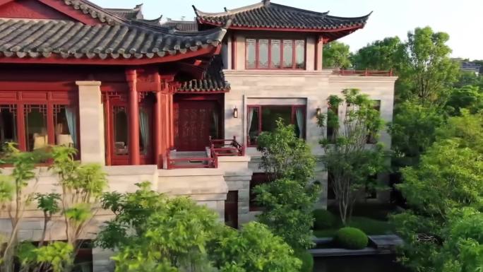 庭院深深东方意境新中式中西结合建筑别墅