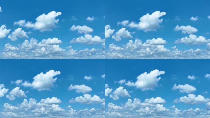 晴空万里云卷云舒