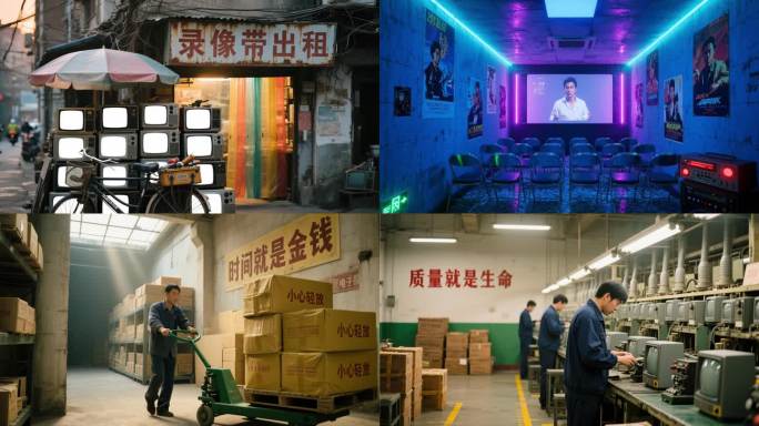 80年代90年代时代变迁下的产业缩影
