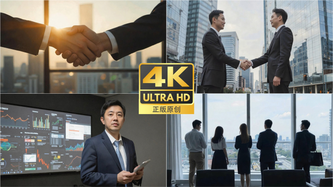 商务商业合作企业发展洽谈签约共创共赢未来