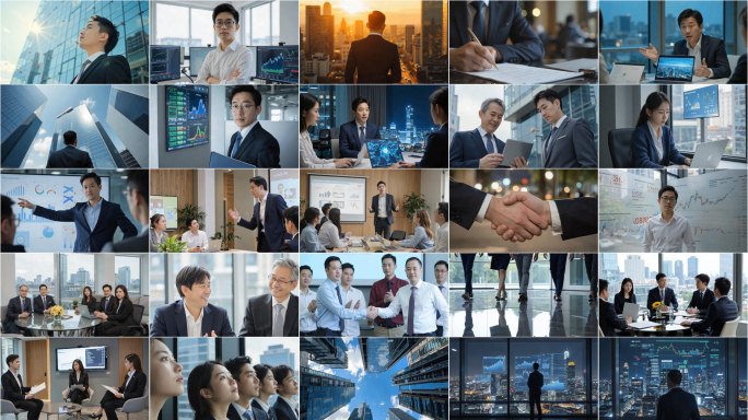商务商业合作企业发展洽谈签约共创共赢未来