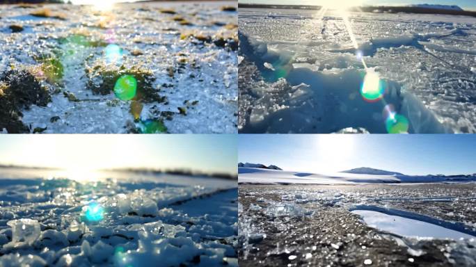 冻土    西藏冻土素材  永久冻土素材